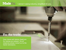 Tablet Screenshot of madeco.com.au